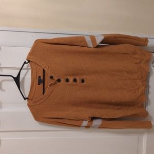 Yellow Striped Sweater